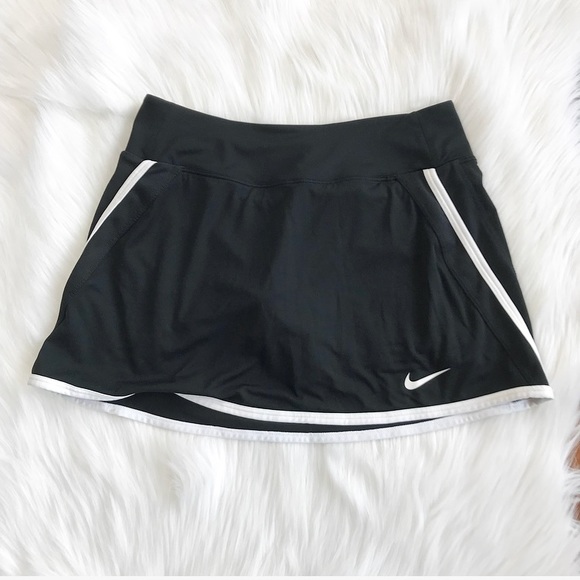 Nike Pants - {Nike} Black Dri-Fit Tennis Skort